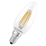 Ledvance Classic LED E14 Kerze Fadenlampe Klar 2.5W 470lm - 827 Extra Warmweiß | Dimmbar - Ersatz Für 40W