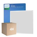 Mehrfachpackung 4x Philips LED Panel CoreLine RC132V 22/31W 2900-4300lm - 830-835-840 CCT | 60x60cm - UGR <19 - Wählbare Wattzahl 