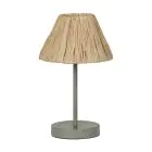 Ledvance Tischlampe Decor Raffia Braun | Geeignet für 1x E27